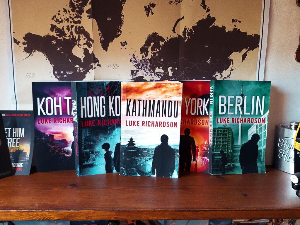 Some of Luke Richardson's books.